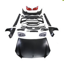 Mercedes W212 E-Class to E63 Full Body Kit Upgrade with Headlights & Taillights (2009–2016)