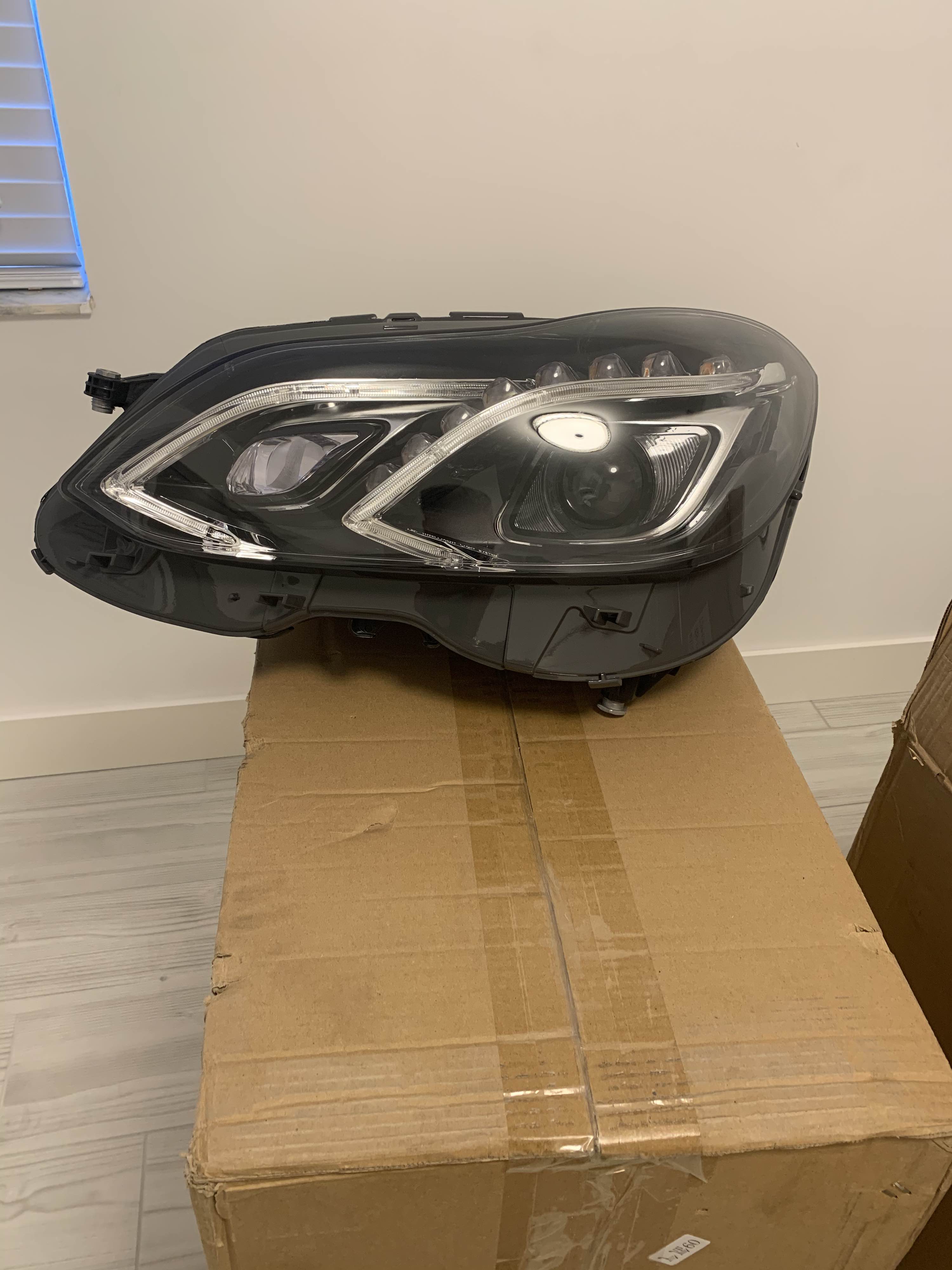 Mercedes W212 E-Class to E63 Full Body Kit Upgrade with Headlights & Taillights (2009–2016)